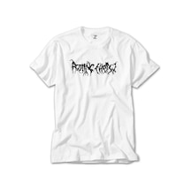 Rotting Christ Yazı Logo Beyaz Tişört Beyaz