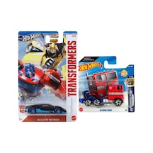 Silver Series - Transformers - Bugatti Veyron - Optimus Prime 1/64 Karışık Renkler Ve Modeller