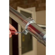 Proalet Made Balkon Çamaşır Kurutmalığı, Alüminyum, Yuvarlak, Sabit, Yüksek Kalite, Dayanıklı Çamaşırlık, Diğer