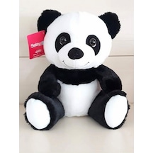 Peluş Panda Oyuncak Sevimli Ayı 30 Cm Siyah