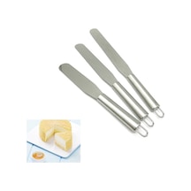 Sones 2 Adet Paslanmaz Çelik Düz Spatula Krem Kazıyıcı Sones 2 Adet Paslanmaz Çelik Düz Spatula Krem Kazıyıcı