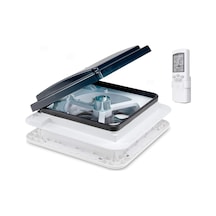 Babarvy T5000 360 X 360 Mm Gaz. Duman Ve Yağmur Sensörlü Fanlı Aydınlatmalı Tavan Heki Beyaz