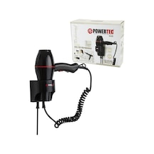 Powertec Tr-301 Otel Tipi Fön Makinesi 2500w Duvar Tipi Askı Aparatlı Spa - Fitness Gym -ev Kuaför