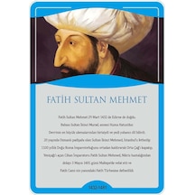 Türk Büyükleri - Fatih Sultan Mehmet Afişi