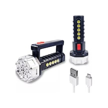 Polizei P-17 17+5 Cob Ledli Işıldak Fener