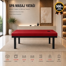 Masaj Yatağı 500 Kg Taşıma Kapasiteli Sarsılmaz Kırmızı