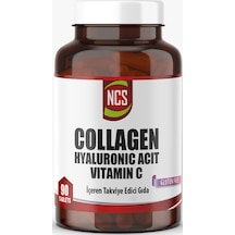 Kolajen Hyaluronıc Acid Vitamin C Gluten Free 90 Tablet - Hap Kutusu