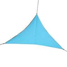 Polyester Dayanıklı Outdoor Üçgen Güneşlik Yelken 3x3x3m Sky Mavi