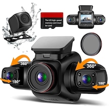 Antcam D80 Wifi Gps 4x1080p Dört Kameralı Araç İçi Kamera