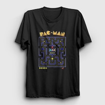 Noıssey Unisex Siyah Map Pac Man Pacman T-shirt 312030tt