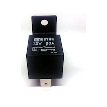 Mini Röle 12V 80A Güç Rölesi 4 Fişli Üstün Rl800