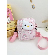 Barsello Hello Kitty Çapraz Askılı Kız Çantası 418885990 Pembe