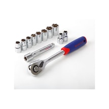 Workpro Wp202558 12 Parça 1/2 Cr-v Metrik Profesyonel Lokma Takımı Fr Wp202558
