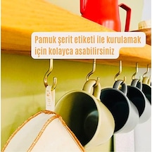2 Adet Yıkanabilir, Kumaş Kahve Filtresi No:4 Ağartılmamış%100 Ham Pamuk, Organik, Ekolojik Filtre No:4 No4.2