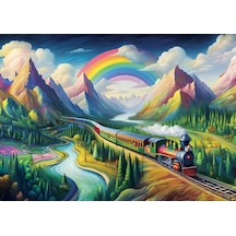 Art Puzzle Gökkuşağı Ekspresi 260 Parça Puzzle