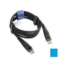 Lexroo Type-c To Type-c Pd 5a 32w Örgülü Hızlı Şarj Ve Data Kablosu 1 Metre Standart
