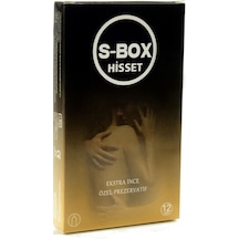 S-Box Feel Hisset Extra İnce Prezervatif 12'li