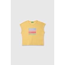 United Colors Of Benetton Kız Çocuk T Shirt Sarı Bnt-g21766-1371 Sarı United Colors Of Benetton Kız Çocuk T Shirt Sarı Bnt-g21766-1371 Sarı