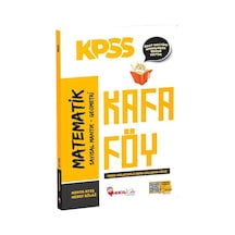 Hoca Kafası Yayınları KPSS Matematik Konu Anlatımlı Kafa Föy