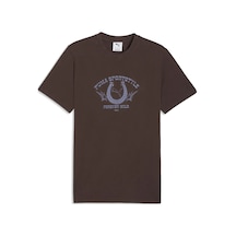 Puma Graphıc Tee Kahverengi Erkek T-shirt