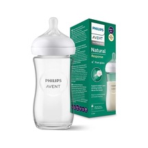 Natural Güvenli Cam Biberon 240ml 1 Ay 8710103876236