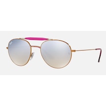 Ray-ban Rb3540 198/9u Aynalı Yuvarlak Güneş Gözlüğü