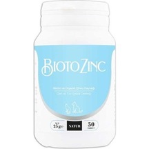 Bioto Zinc 50 Tb Biotin & Çinko Dermatolojik Destek, Keratinizasyon