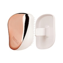 Compact Styler Rose Gold Ivory Kapaklı Saç Fırçası - Seyahat Ve Çanta Boy Tarak