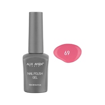 Avıen Koyu Bej Pembe Kalıcı Oje 69-yoğun Renk Veren Jel Oje 12 Ml-nail Uv Gel Polish 69