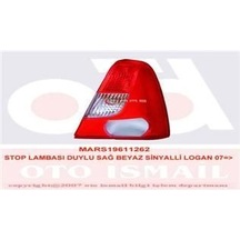 MARS 611262 STOP LAMBASI SAĞ DUYSUZ BEYAZ SINYALLI