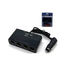 Ayt Olesson 2014 12-24v 4lü Type-c + Usbli 120w 80 Cm Kablolu Araç Oto Tır Çakmak Çoklayıcı Çakmaklık Çoğaltıcı