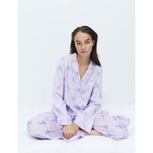 Marks & Spencer Wicked Pijama Takımı T37002262J Mor