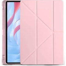 Mey İthalat Huawei Honor Pad X9a Kalemlikli Mars Tablet Kılıfı - Rose Gold