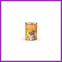 Sapphere Kümes Hayvanlı Yetişkin Köpek Konservesi 12 Adet 400 Gr Bty