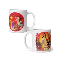 Çin Kupa Bardak 2 Adet Seyahat Hatıra Chinese Mug
