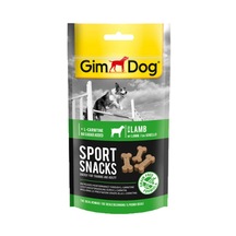 Gimdog Sportsnacks Kuzu ve L-Carnitinli Köpek Ödül Tableti 60 G