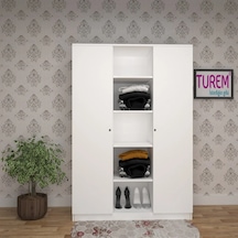 Mehtap 2 Kapılı 1 Raflı Gardırop Suntalam Antrasit