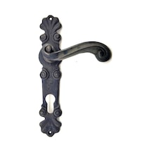 Cntma Antika Tarz Dekoratif Pirinç Okyanus Oda Kapı Kolu - 230x46 Mm, Oksit