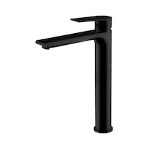 Cerastyle Luna Yüksek Lavabo Bataryası Mat Siyah