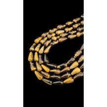 19x10 Mm Kaplan Gözü Taşı Dizi
