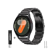 Samsung Galaxy Watch 7 Fe 4 5 Pro 6 Seri 40 42 43 44 45 46 47 Mm Uyumlu 20mm Çelik Saat Kordonu