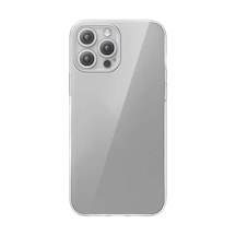 Baseus İphone 15 Pro Schott Serisi Şeffaf Silikon Kılıf + Tempered Ekran Koruyucu Set- 5775