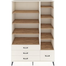 Hyperion Dolap 9 Raflı 4 Çekmeceli 132x44x195 Aytaşı-çam/aytaşı Aytaşı