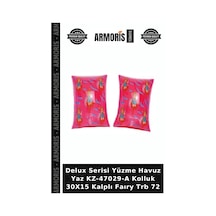Delux Serisi Yüzme Havuz Yaz Kz-47029-a Kolluk 30x15 Kalplı Faıry Trb 72 Çok Renkli