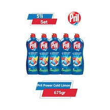Pril Power Cold Limon 675gr 5'li Set set-hnkdtj-5178-6127