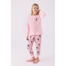 Rolypoly Kız Çocuk Pembe Pijama Takımı Rp3491-c-v2 Pembe