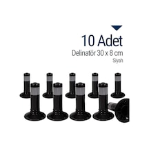 İleri Trafik Delinatör 30  x  8 CM Siyah 10 Adet Esnek Duba