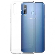 Samsung Galaxy Uyumlu M30 - Kılıf Esnek Soft Slim Fit Süper Silikon Kapak - Renksiz