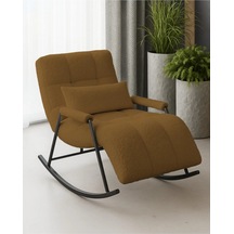 Coco Sallanan Berjer & Tv Koltuğu & Dinlenme & Okuma & Emzirme Koltuğu 08-kiremit