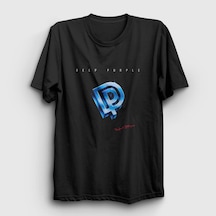 Presmono Unisex Perfect Stranger Deep Purple T-shirt Siyah